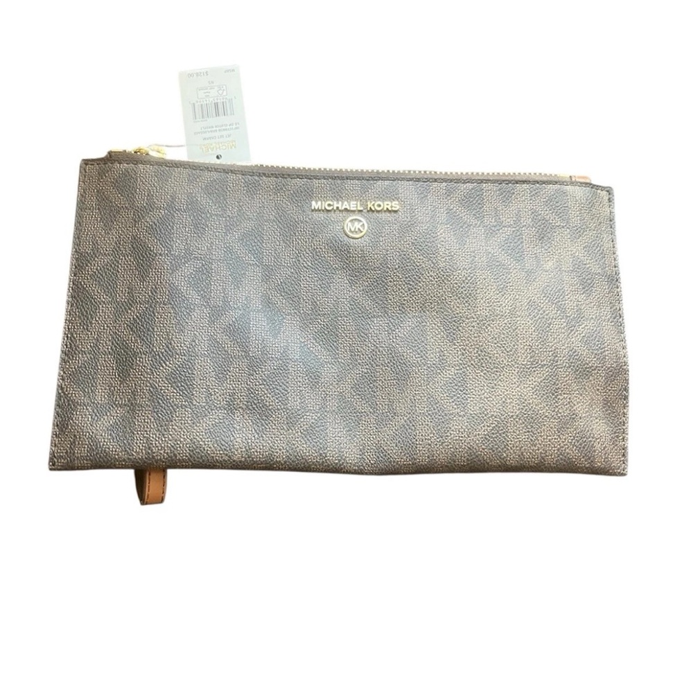 Michael Kors Dark Brown Wristlet